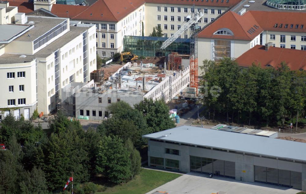 Bad Berka von oben - Blick auf die Zentralklinik Bad Berka in Thüringen