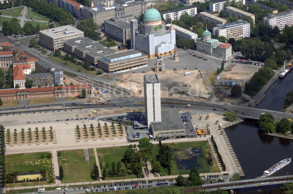 Potsdam aus der Vogelperspektive: Blick auf das Zentrum von Potsdam