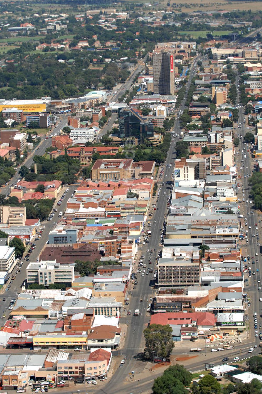 Luftbild 18.02.2010 - Bloemfontein in Südafrika / South Africa