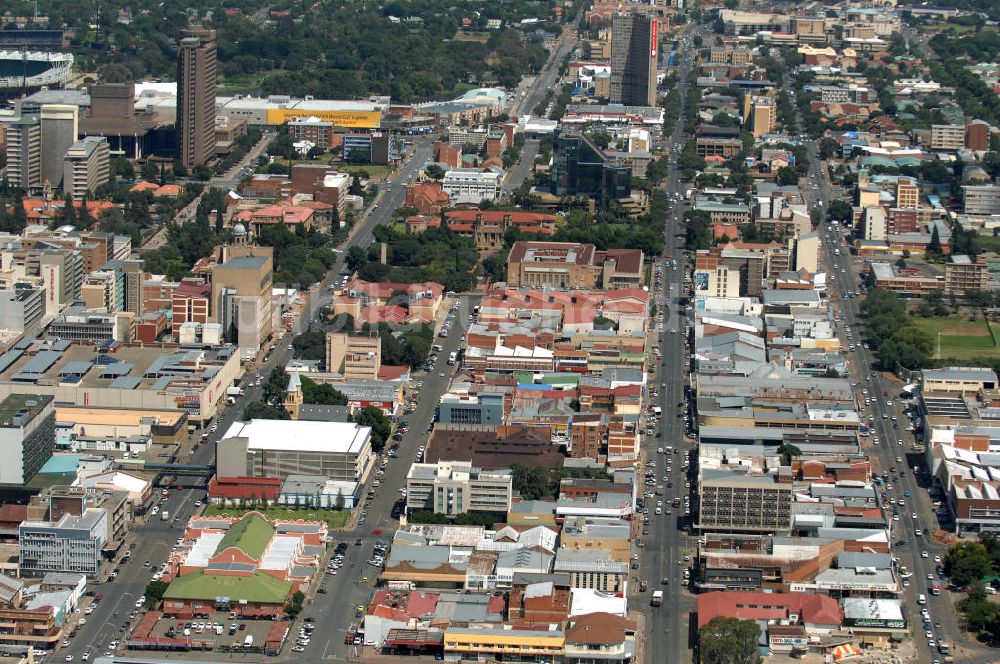 Bloemfontein aus der Vogelperspektive: Bloemfontein in Südafrika / South Africa