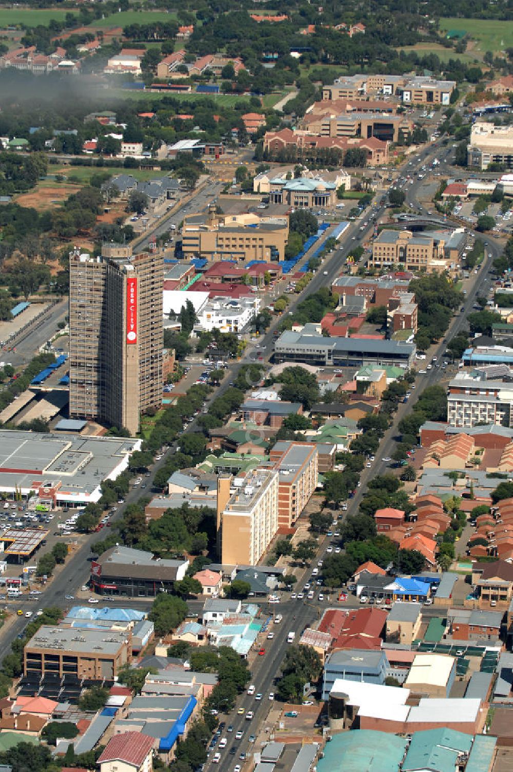 Luftbild Bloemfontein - Bloemfontein in Südafrika / South Africa