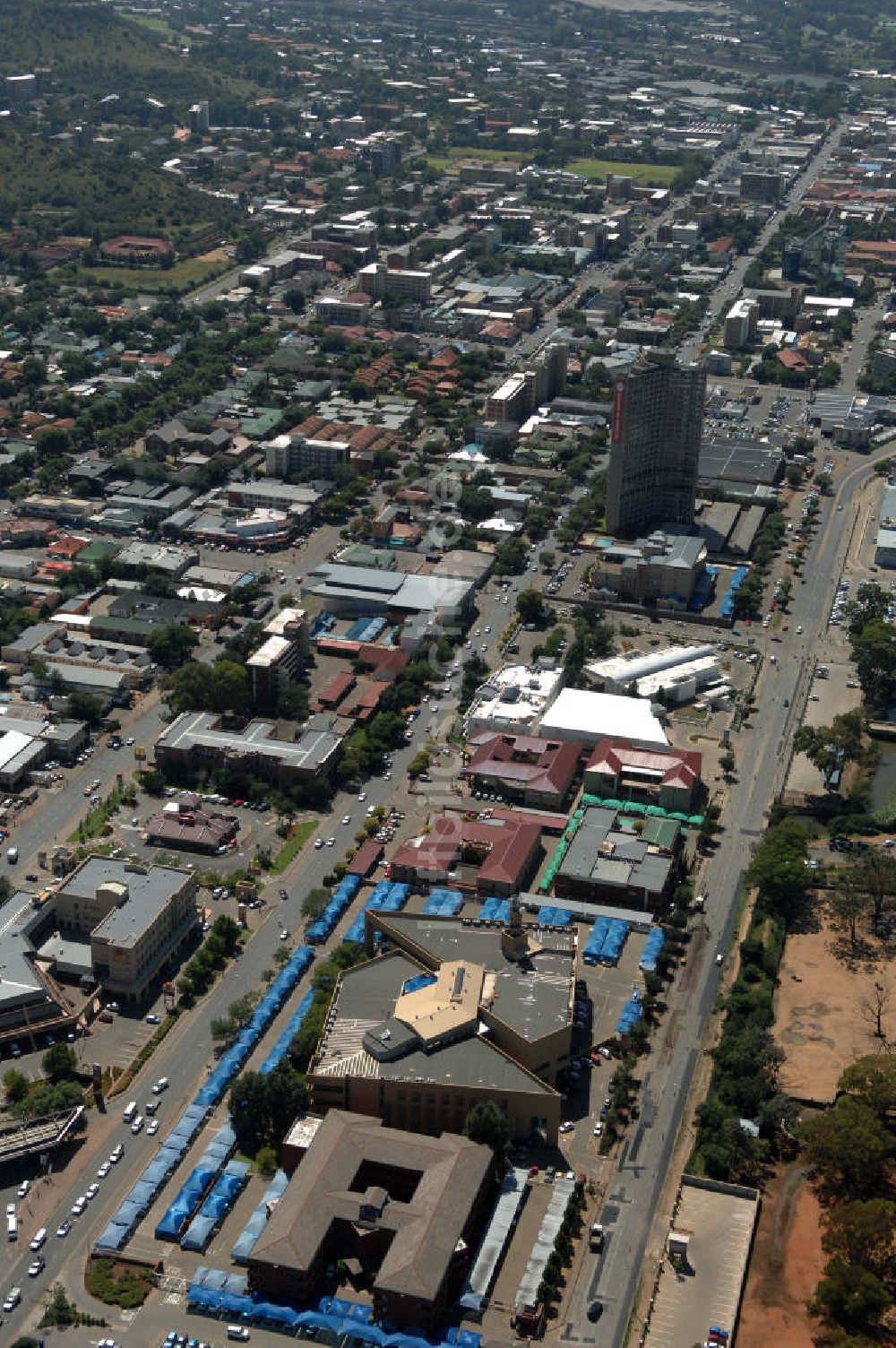 Luftbild Bloemfontein - Bloemfontein in Südafrika / South Africa