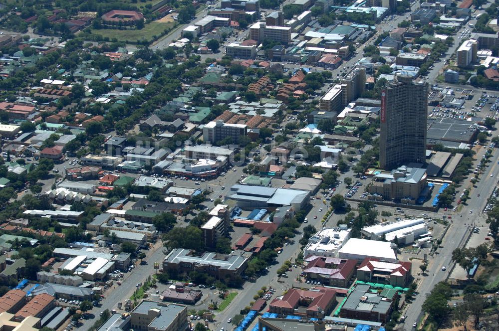 Bloemfontein aus der Vogelperspektive: Bloemfontein in Südafrika / South Africa