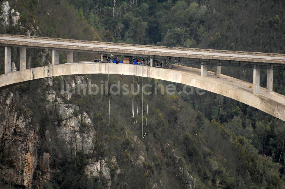 Luftaufnahme Bloukrans - Bloukrans Brücke - Bloukrans bridge