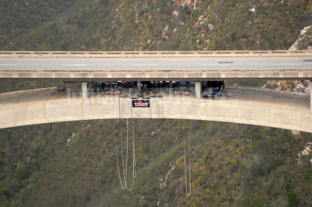 Luftaufnahme Bloukrans - Bloukrans Brücke - Bloukrans bridge