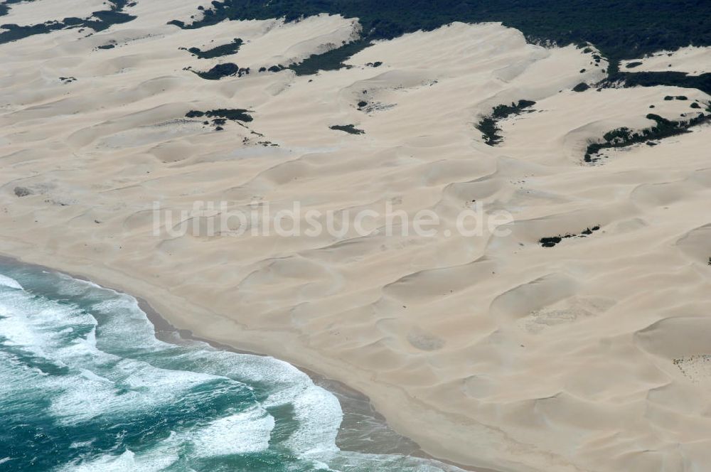 Blue Horizon Bay aus der Vogelperspektive: Blue Horizon Bay beach area on the Indian Ocean