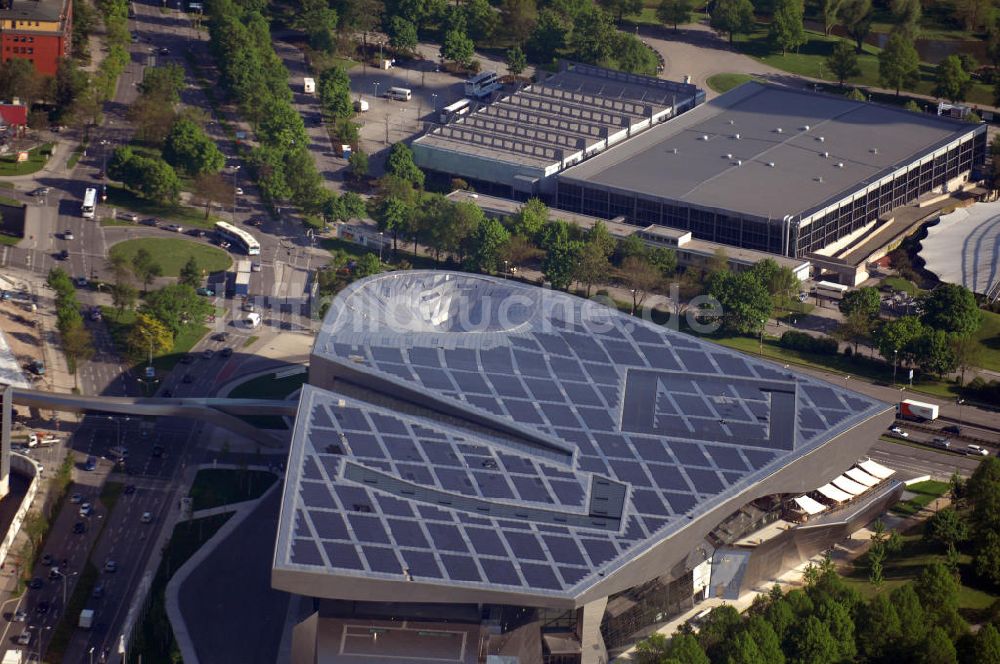 München aus der Vogelperspektive: BMW-Welt in München