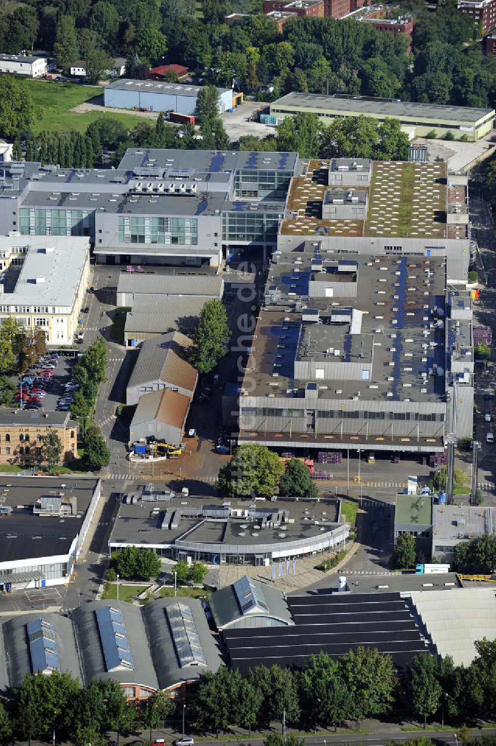 Luftbild Berlin - BMW Werk / Plant Berlin-Spandau