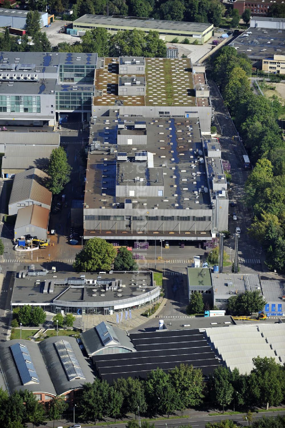 Luftaufnahme Berlin - BMW Werk / Plant Berlin-Spandau