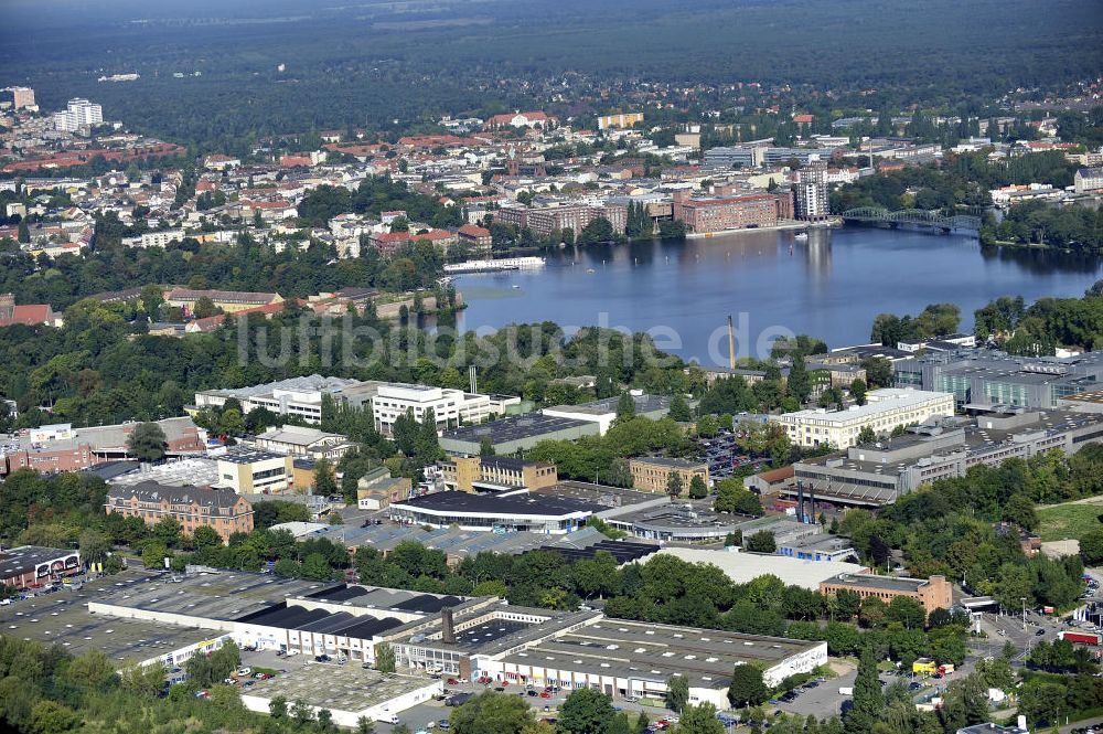 Luftbild Berlin - BMW Werk / Plant Berlin-Spandau