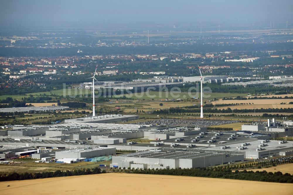 Luftbild Leipzig - BMW Werk / Plant Leipzig im Bundesland Sachsen