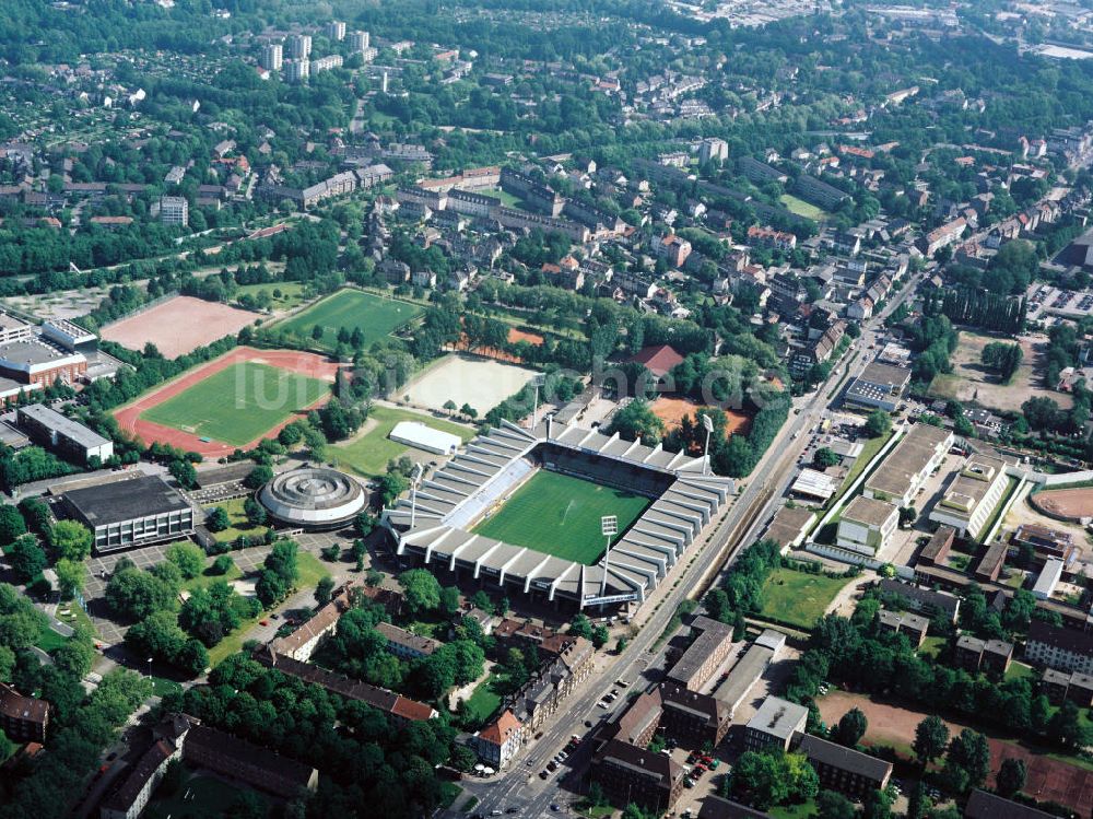 Bochum von oben - 22.05.2001Bochum Bochumer Ruhrstadion.