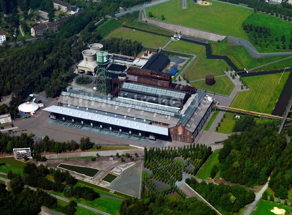 Luftaufnahme Bochum - Bochumer Jahrhunderthalle im Bundesland Nordrhein-Westfalen