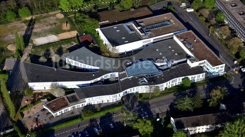 Luftaufnahme Bonn - Bonn International School in Bonn im Bundesland Nordrhein-Westfalen, Deutschland