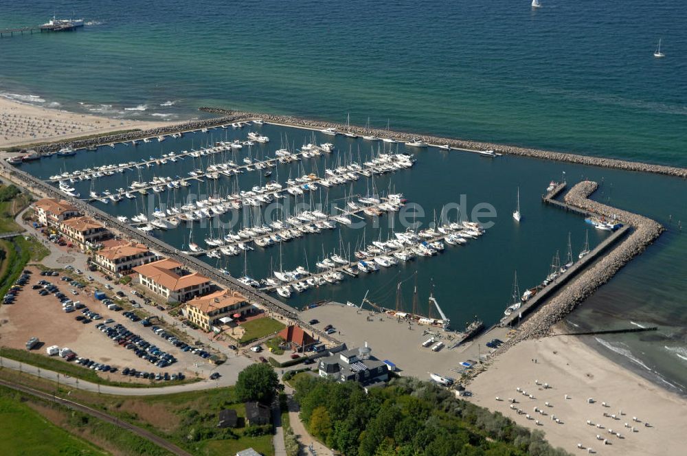 Luftbild Kühlungsborn - Bootshafen Kühlungsborn