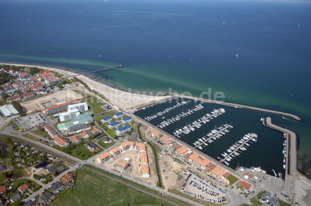 Luftaufnahme Kühlungsborn - Bootshafen Kühlungsborn