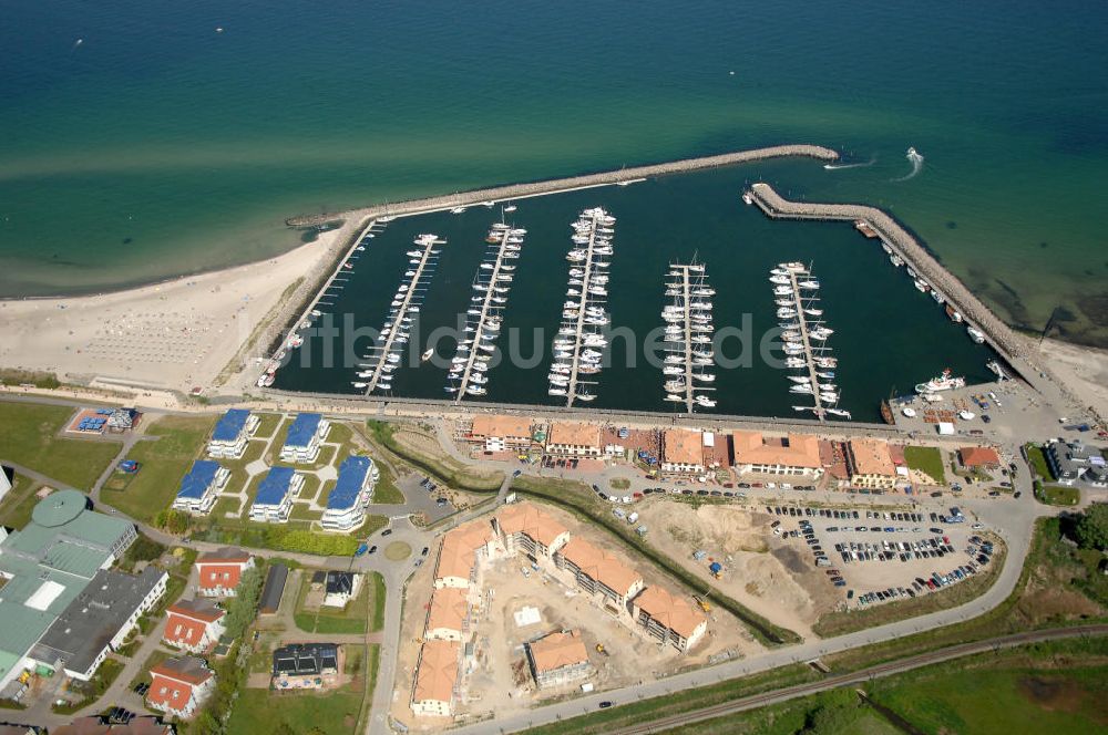 Kühlungsborn aus der Vogelperspektive: Bootshafen Kühlungsborn