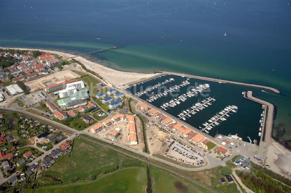 Luftbild Kühlungsborn - Bootshafen Kühlungsborn