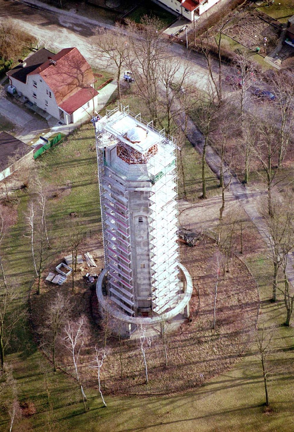 Hohenneuendorf / BRB aus der Vogelperspektive: Borgsdorf