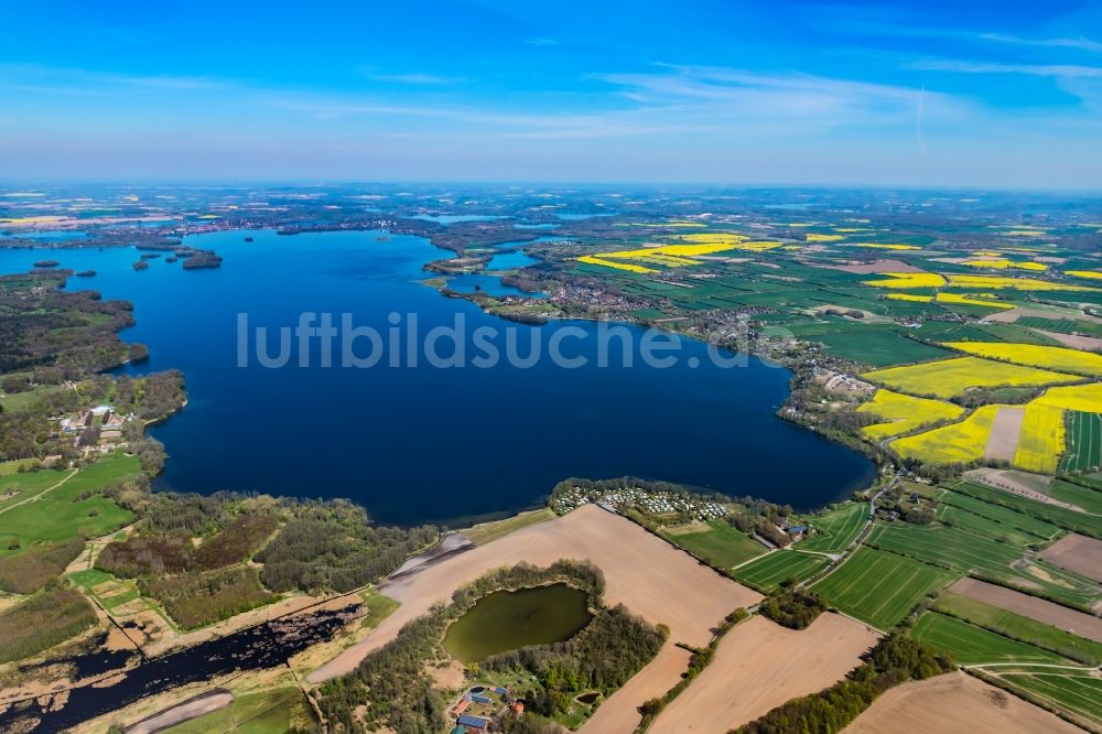 Luftbild Bosau - Bosau am Plöner See im Bundesland Schleswig-Holstein, Deutschland