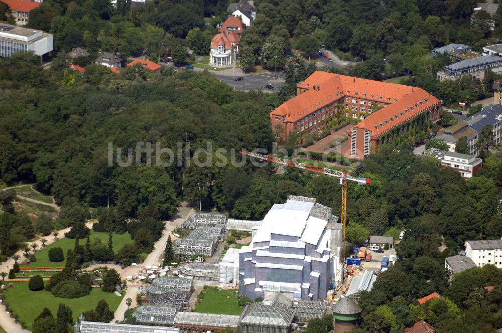 Berlin aus der Vogelperspektive: Botanischer Garten Berlin