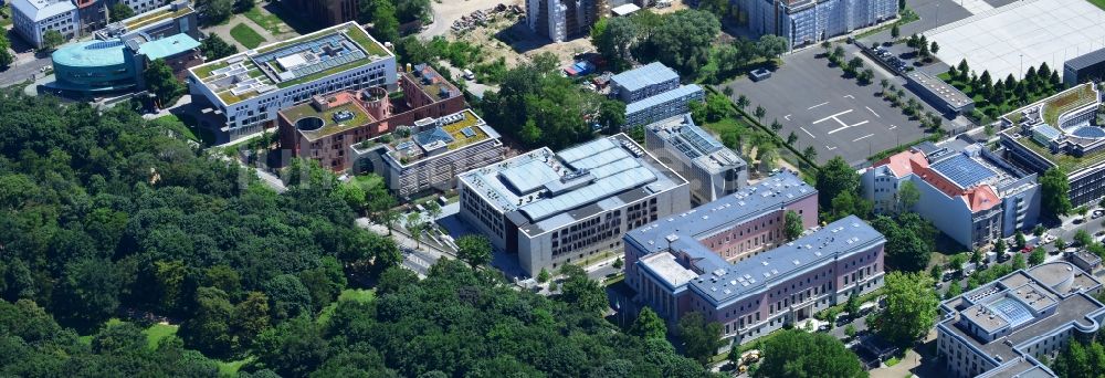 Luftbild Berlin OT Tiergarten - Botschaftsviertel in Berlin im Bezirk Mitte im Ortsteil Tiergarten