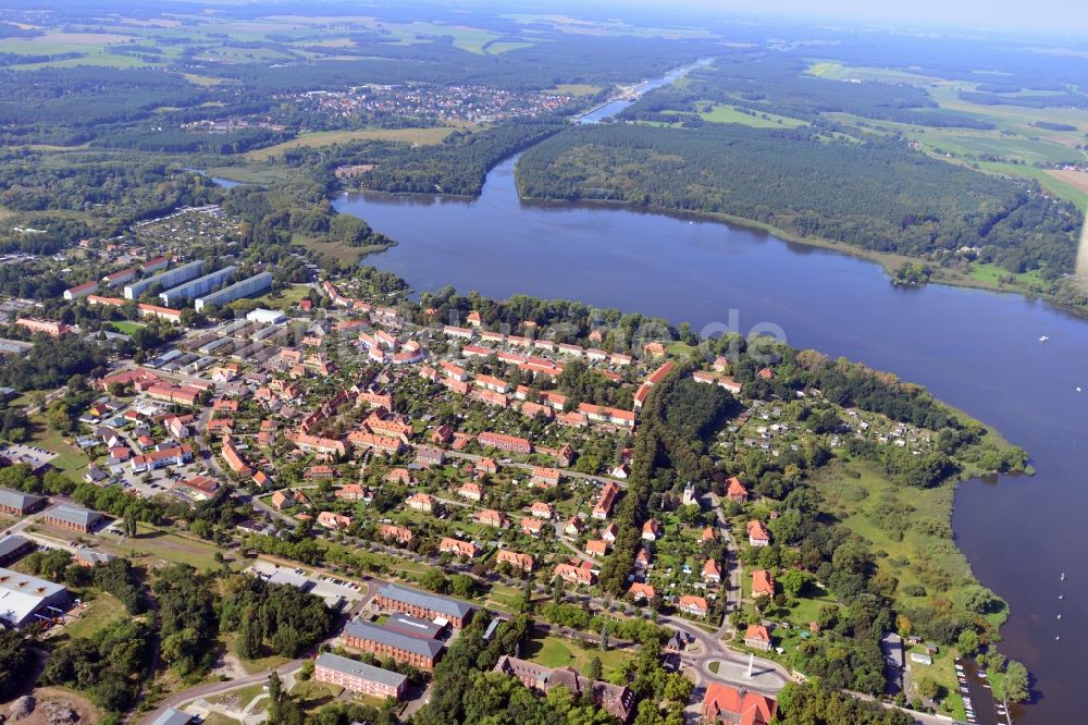 Brandenburg Havel aus der Vogelperspektive: Brandenburg an der Havel im Bundesland Brandenburg