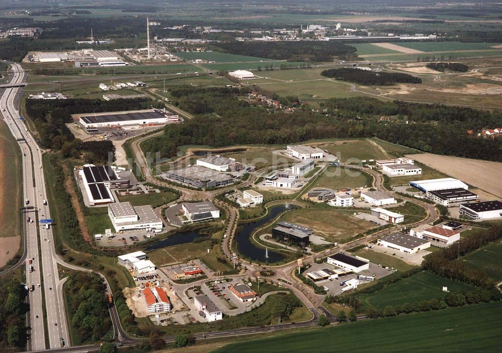 Genshagen von oben - Brandenburg-Park bei Genshagen am südlichen Berliner Ring.