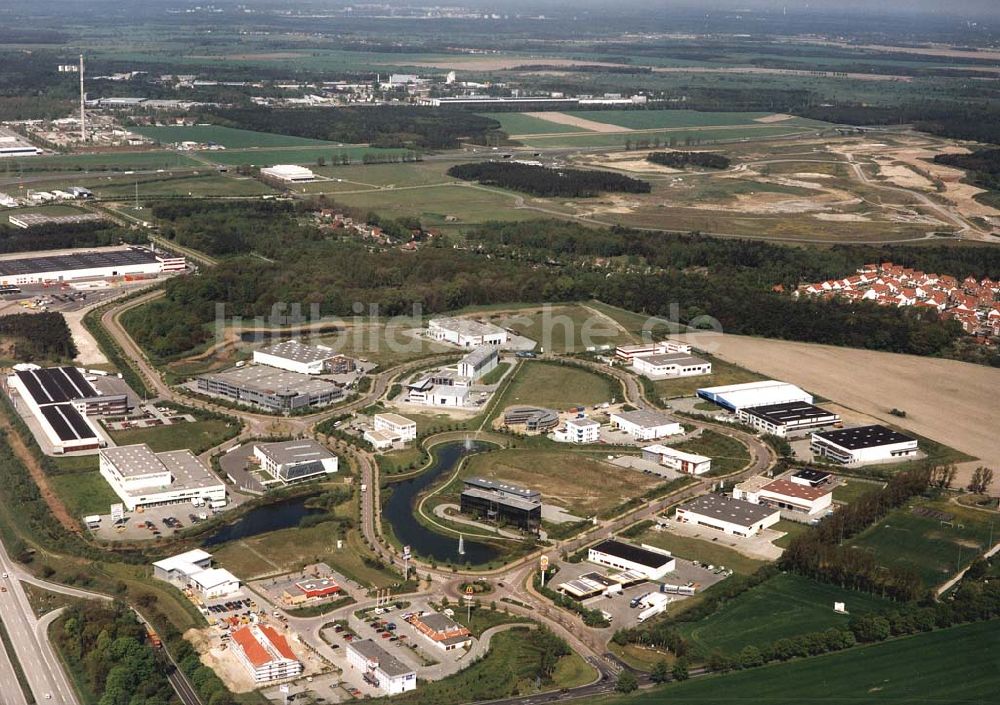 Genshagen aus der Vogelperspektive: Brandenburg-Park bei Genshagen am südlichen Berliner Ring.