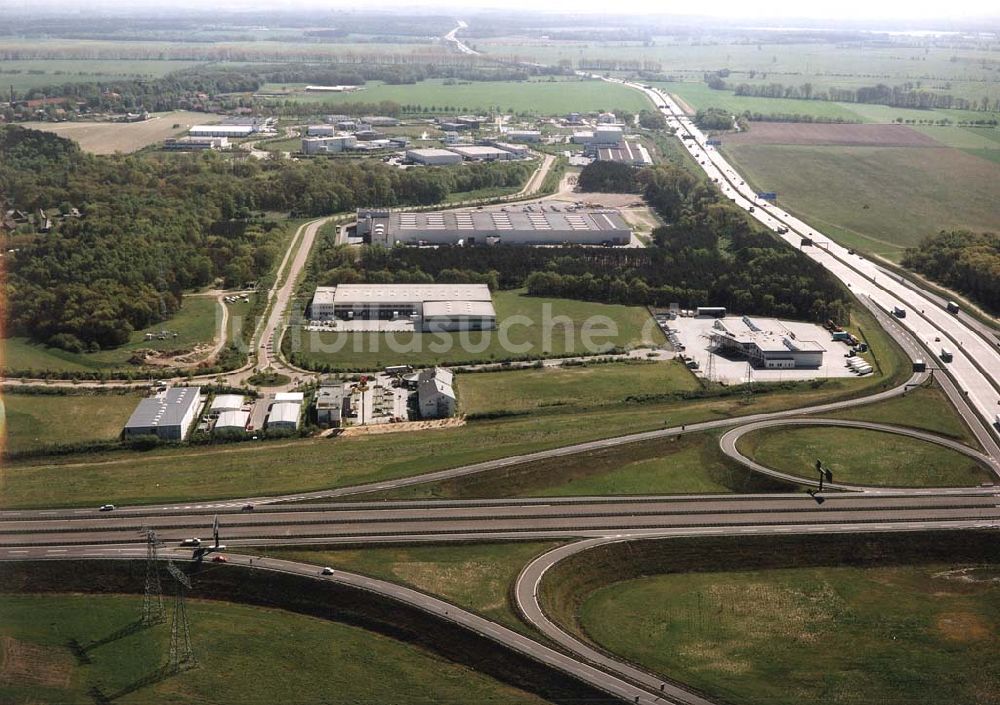 Luftbild Genshagen - Brandenburg-Park bei Genshagen am südlichen Berliner Ring.