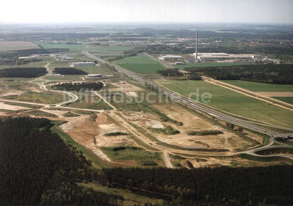 Luftaufnahme Genshagen - Brandenburg-Park bei Genshagen am südlichen Berliner Ring.