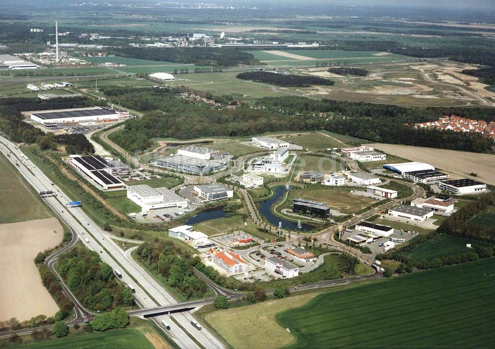 Luftaufnahme Genshagen - Brandenburg-Park bei Genshagen am südlichen Berliner Ring.