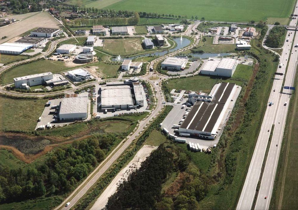 Genshagen aus der Vogelperspektive: Brandenburg-Park bei Genshagen am südlichen Berliner Ring.