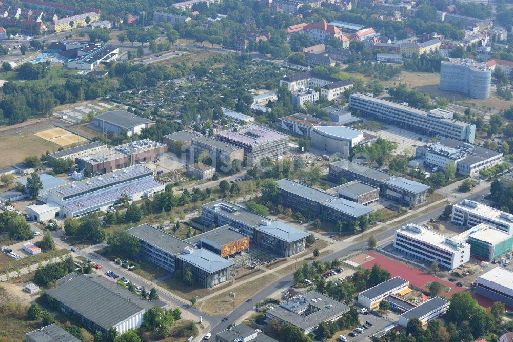 Luftaufnahme Cottbus - Brandenburgische Technische Universität Cottbus im Bundesland Brandenburg