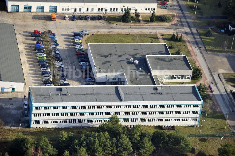 Luftbild STOLPE - Brandenburgisches Autobahnamt Stolpe an der Autobahn A 111