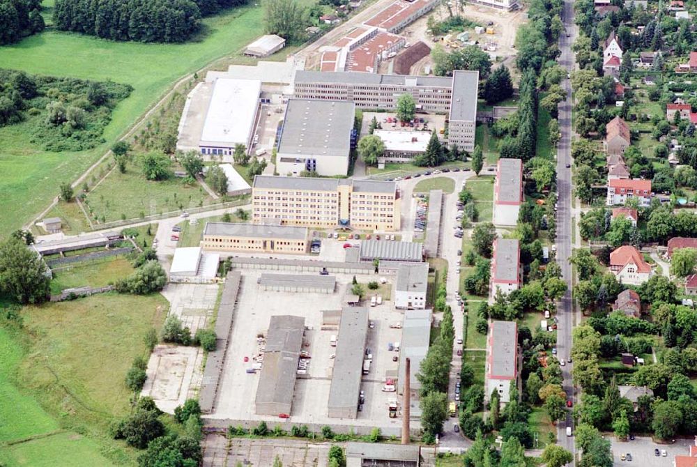 Luftaufnahme Hoppegarten / Brandenburg - Brandenburgisches Landesverkehrsamt Hoppegarten