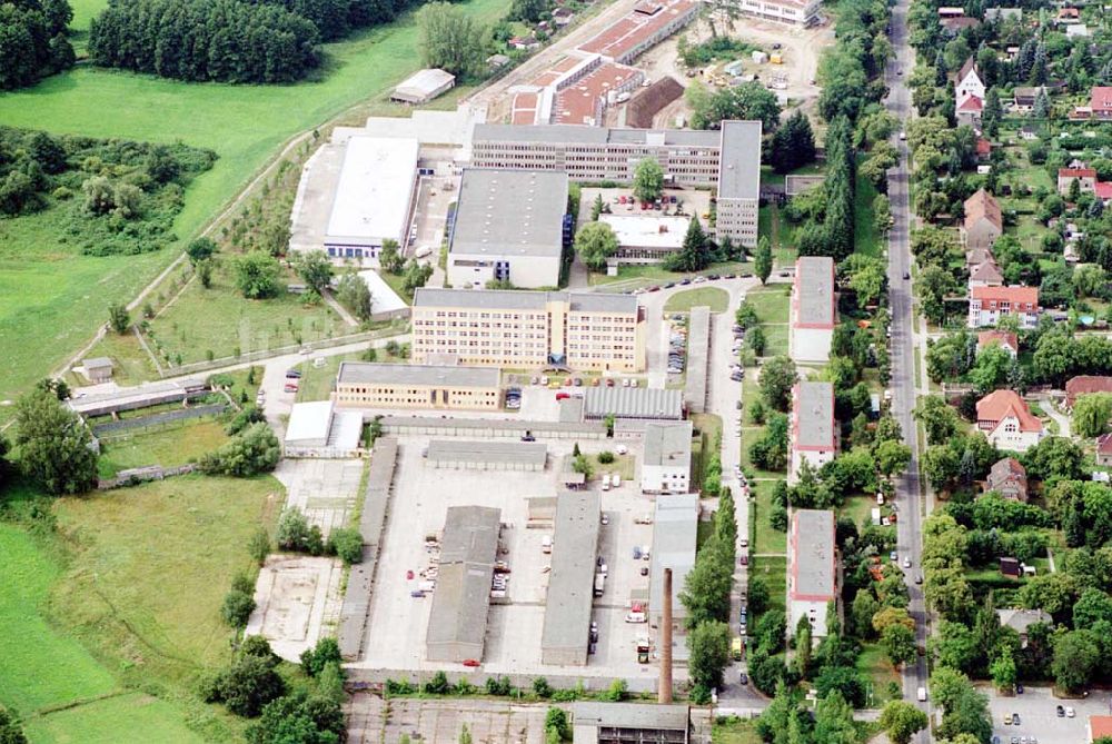 Hoppegarten / Brandenburg von oben - Brandenburgisches Landesverkehrsamt Hoppegarten