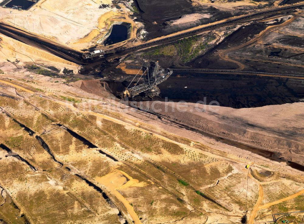 Luftbild Niederzier - Braunkohle- Tagebau Hambach in Nordrhein-Westfalen