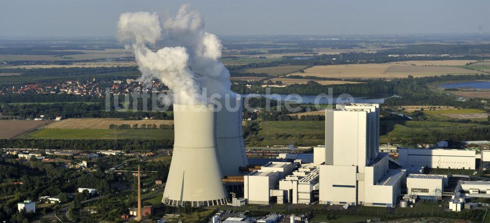 Lippendorf aus der Vogelperspektive: Braunkohlekraftwerk Lippendorf in Lippendorf, Sachsen