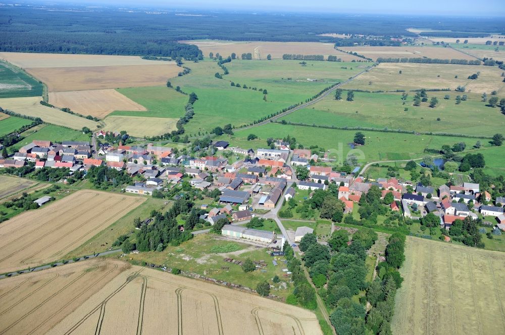 Luftbild Breddin - Breddin im Bundesland Brandenburg