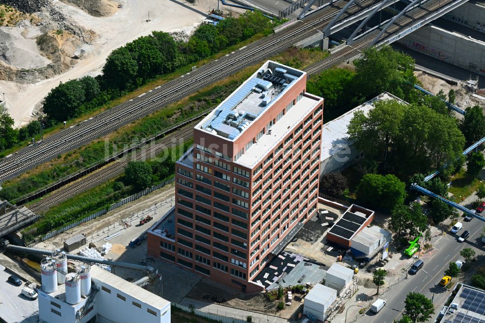 Luftaufnahme Berlin - Büro- und Geschäfts- Hochhaus N9 Hohe Neun in Berlin, Deutschland