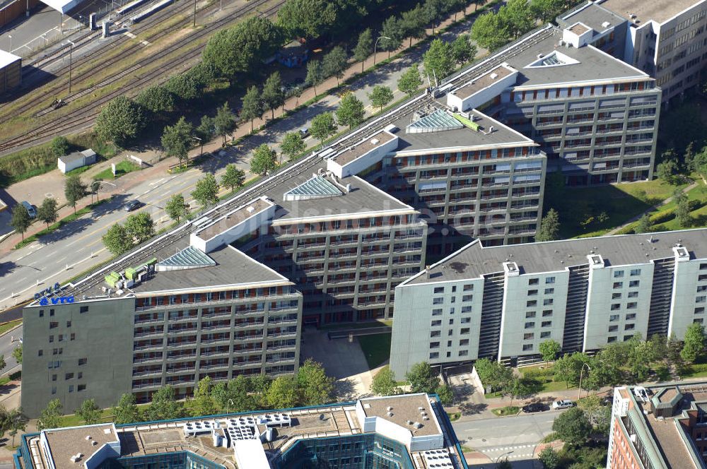 Luftbild Hamburg - Büro- und Geschäftsgebäude an der Amsinckstr. 57-61 Ecke Nagelsweg 34 in Hamburg Hammerbrook