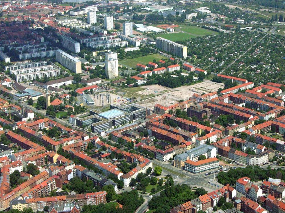 Erfurt / Thüringen von oben - Büro-/ und Geschäftshaus