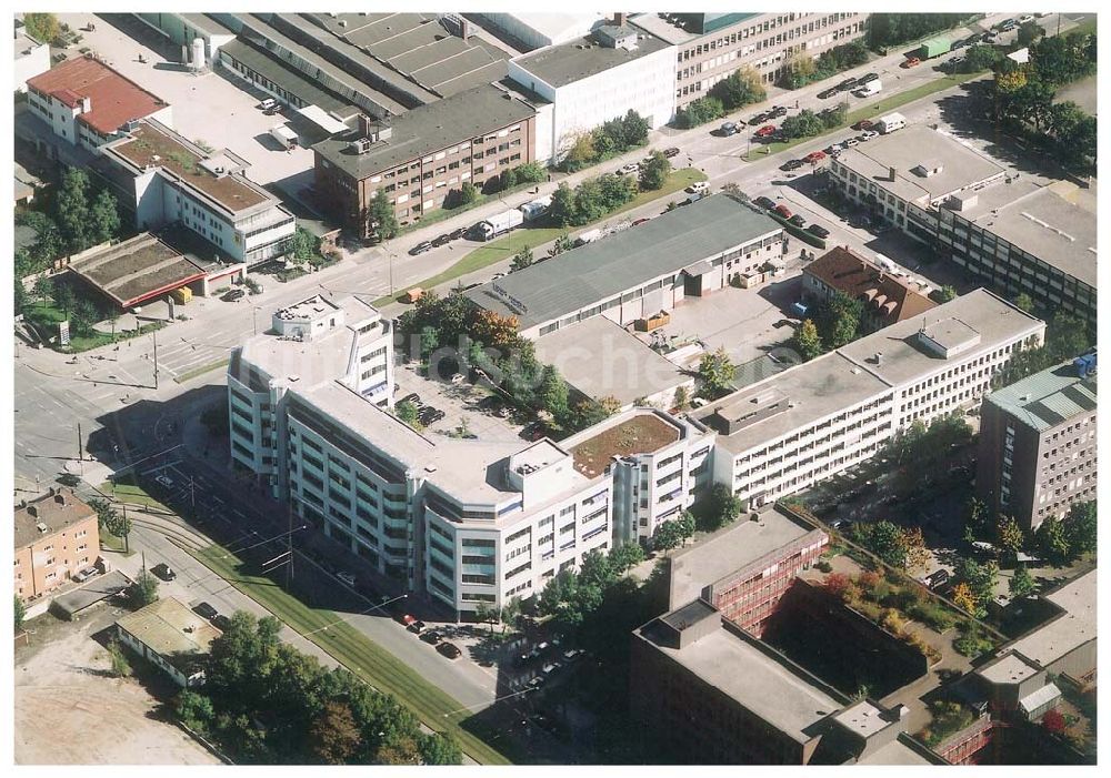 Luftbild München - Büro und Geschäftshaus der DIFA in München 30.09.2002 80686 München Westendstraße 193/195