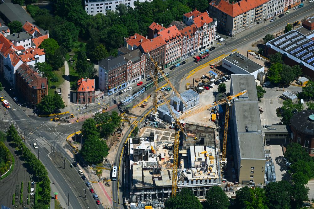 Luftbild Hannover - Büro- und Geschäftshaus der Enercity AG an der Glockseestraße in Hannover im Bundesland Niedersachsen, Deutschland