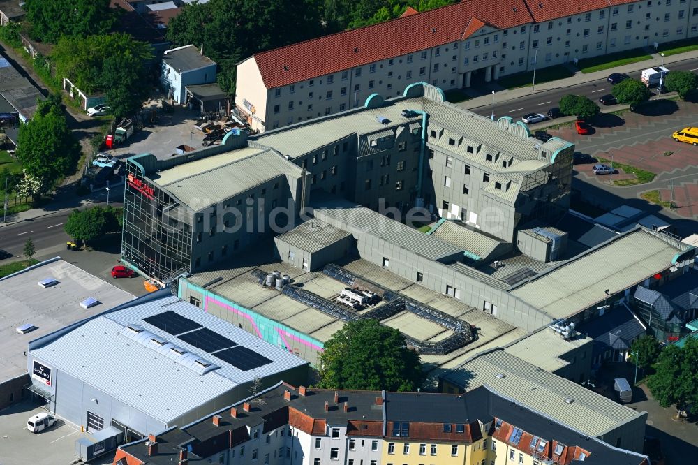 Luftbild Magdeburg - Büro- und Geschäftshaus- Ensemble Gewerbepark am Fuchsberg in Magdeburg im Bundesland Sachsen-Anhalt, Deutschland