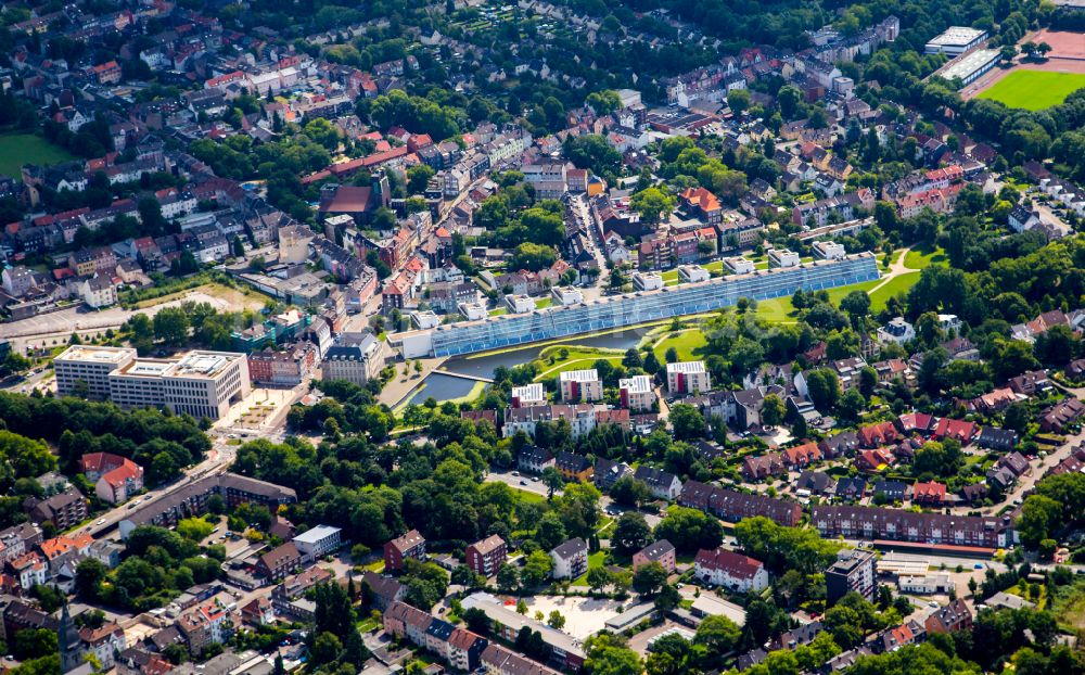 Luftbild Gelsenkirchen - Büro- und Geschäftshaus- Ensemble Wissenschaftspark Gelsenkirchen in Gelsenkirchen im Bundesland Nordrhein-Westfalen