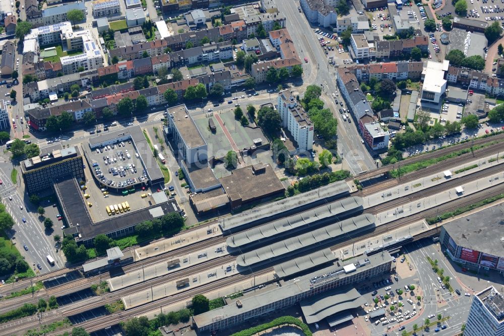 Luftbild Bochum - Büro- und Geschäftshaus an der Ferdinandstraße 13 am Buddenbergplatz in Bochum im Bundesland Nordrhein-Westfalen