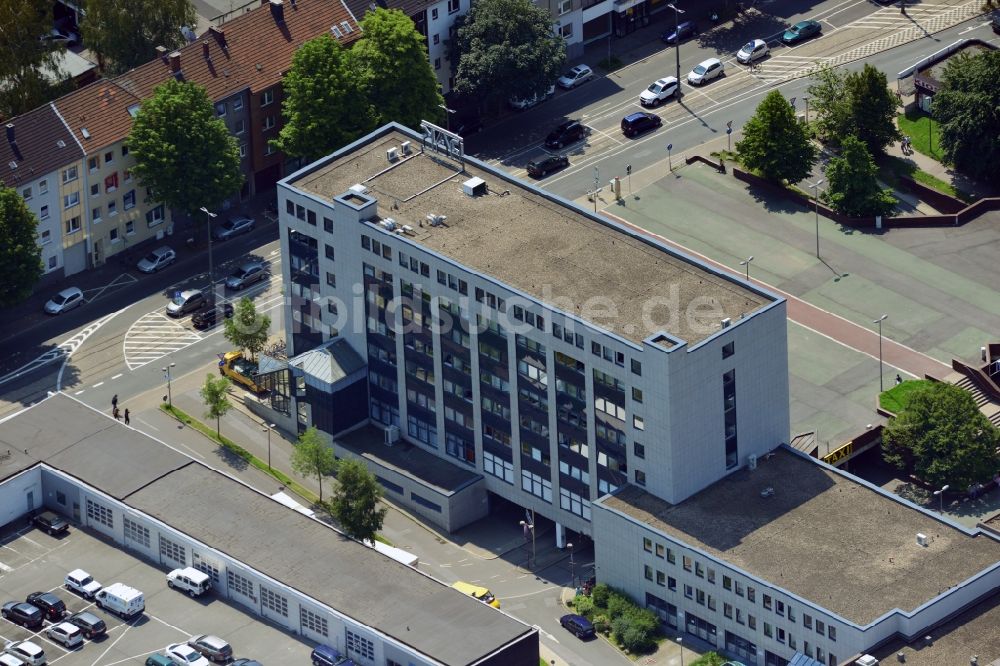 Luftbild Bochum - Büro- und Geschäftshaus an der Ferdinandstraße 13 am Buddenbergplatz in Bochum im Bundesland Nordrhein-Westfalen