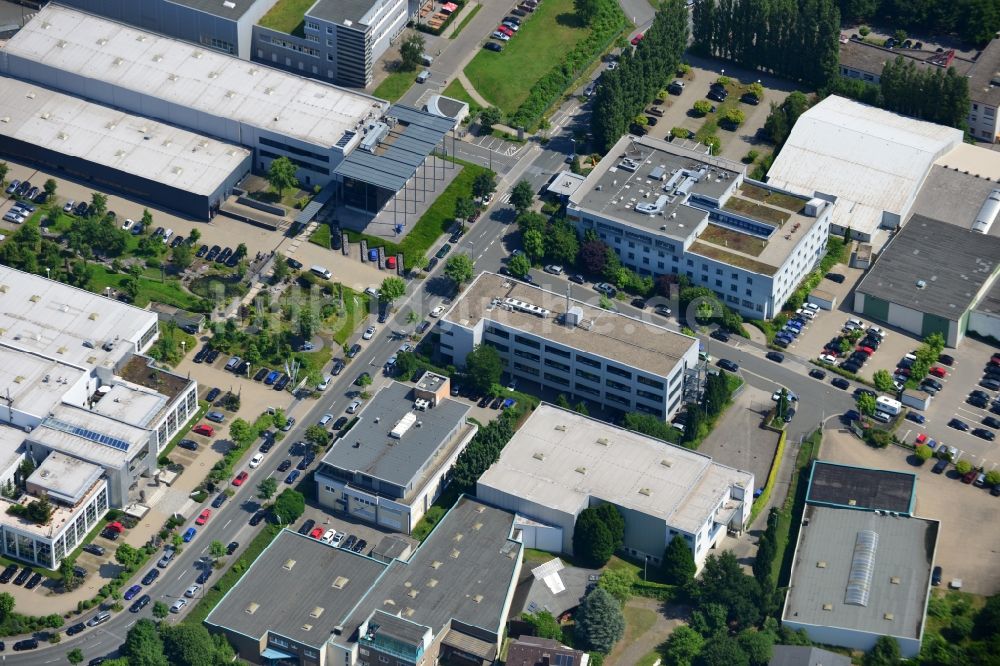 Luftbild Dortmund - Büro- und Geschäftshaus an der Schleefstraße im Stadtteil Aplerbeck von Dortmund im Bundesland Nordrhein-Westfalen